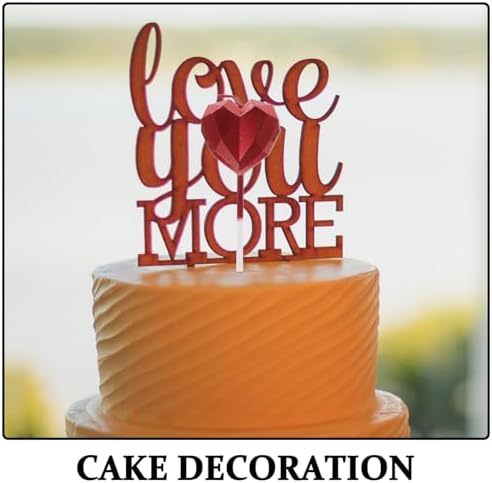 Happy Birthday Candles 8 Pcs Heart Shape for Cake and Wedding