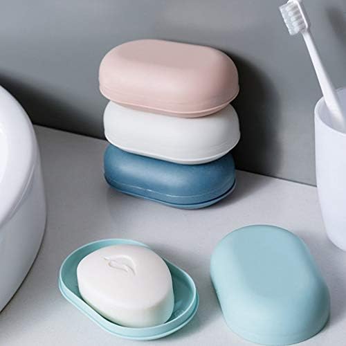 Portable Bar Soap Holder Travel Soap Container White