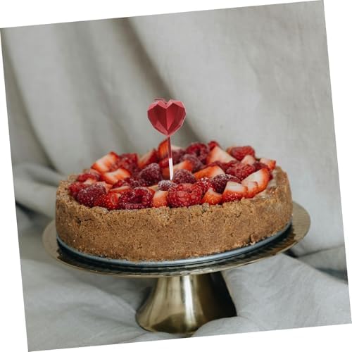 Happyyami 8pcs Unique Heart Birthday Candles