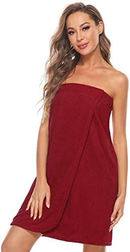 Orrpally Women Adjustable Bathrobe with Velcro Closure