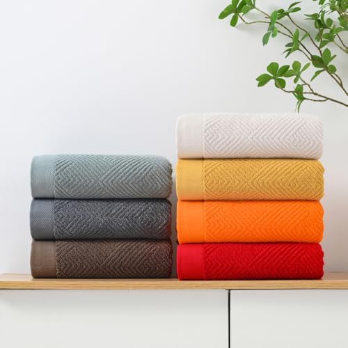 Sense Gnosis 27x55 inch Bath Towels 2 Pack