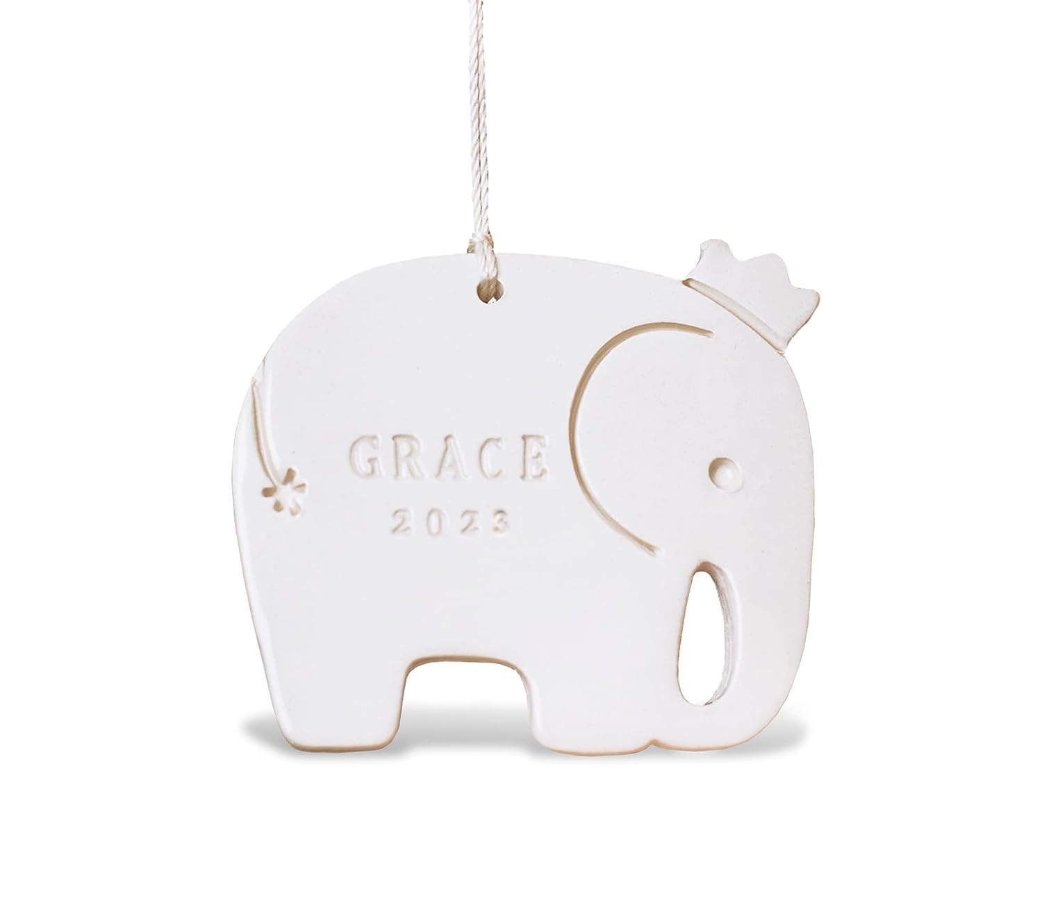 Personalized Babys First Christmas Ornament 2024