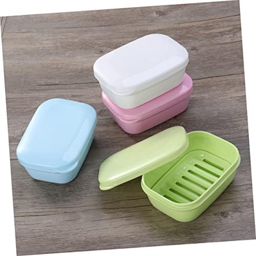 FONDOTIN Portable Soap Dish with Anti-Slip Design