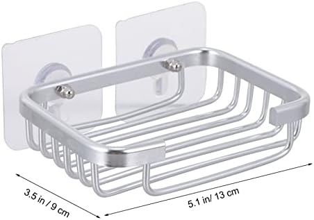 HAKIDZEL 1set Stainless Steel Soap Dish