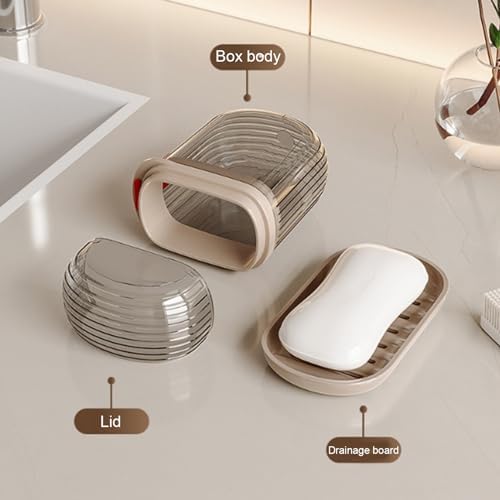 Travel Soap Container with Lock Design