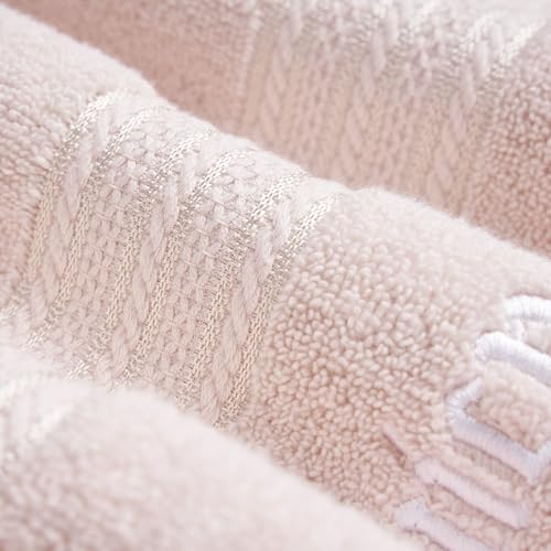 Juicy Couture Alyssa 6 Piece Bath Towel Set - Pink
