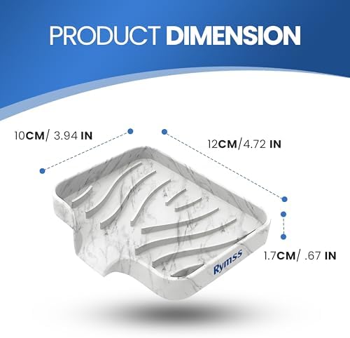 Rymss Silicone Soap Dish - 47x35 Small 1