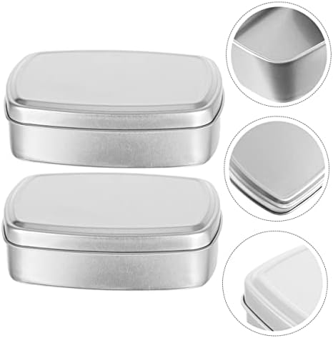 STOBAZA 2Pcs Leak-Proof Soap Holders with Lid