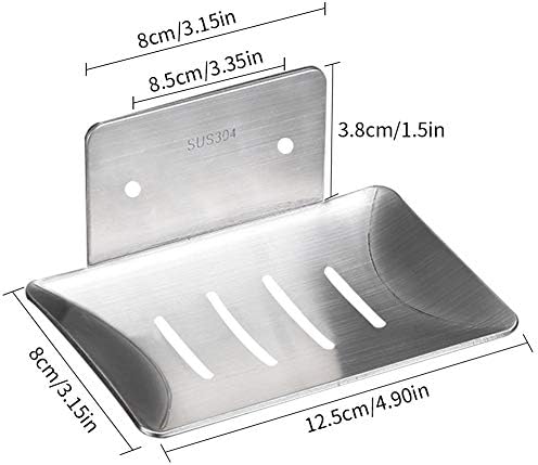 Mczxon Bar Soap Holder for Shower Wall