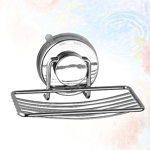 Ciieeo Punch-Free Soap Dish Holder with Suction Cup