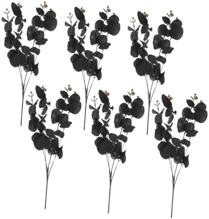 VOSAREA 4 Sets Faux Eucalyptus Branches for Home Decor