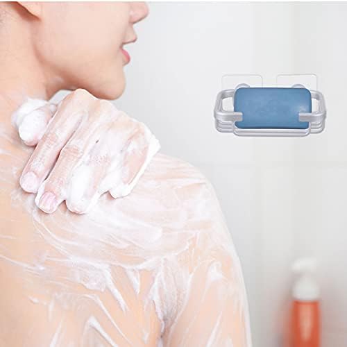 UTHCLO 1set Self-Draining Aluminum Soap Holder