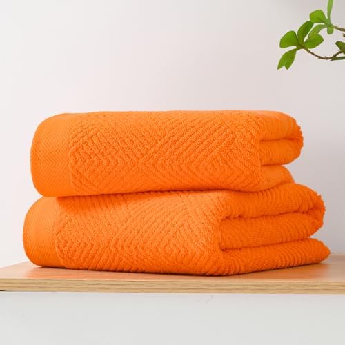 Sense Gnosis 27x55 inch Bath Towels 2 Pack