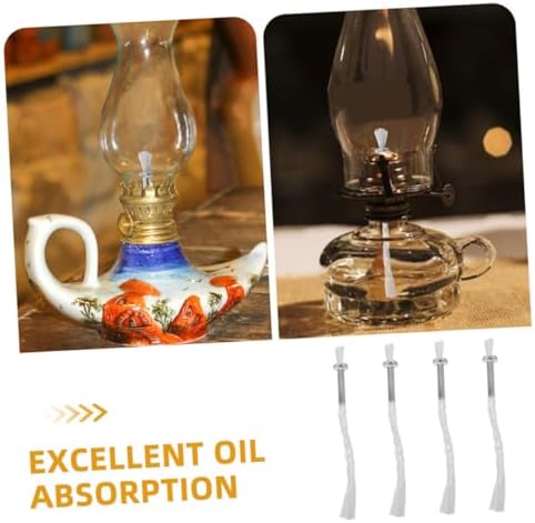 VINTORKY Cotton Wick Set for Oil Lamps 1