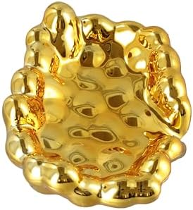 Kopida Gold Silver Soap Dish Holder Self Draining Non-Slip 1