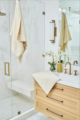 Luxury Bath Towel Set 2 Pieces 30x58 Inches Organic Turkish Cotton