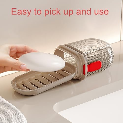 Travel Soap Container with Lock Design
