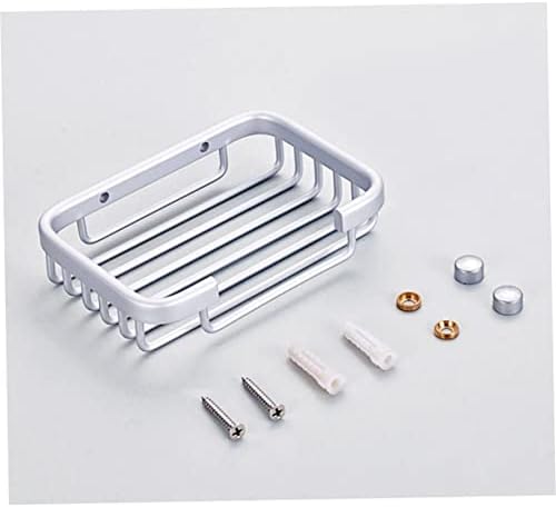 Ciieeo Modern Brushed Aluminum Soap Holder