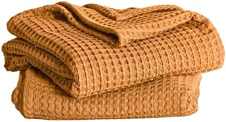 Viva Maison Waffle Bath Towels Set of 2 Extra Large