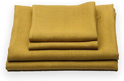 LinenMe Citrine Towel Set 2 Bath Towels 2 Hand Towels