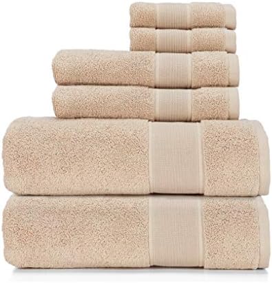 Ralph Lauren Sanders Towel 6 Piece Set - Solid Tan