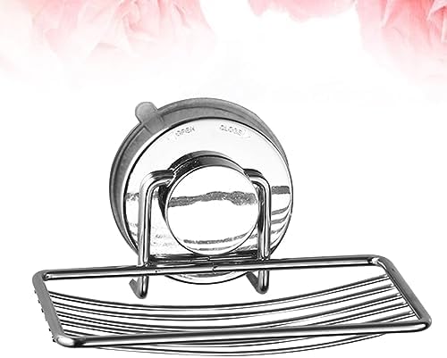 Ciieeo Punch-Free Soap Dish Holder with Suction Cup