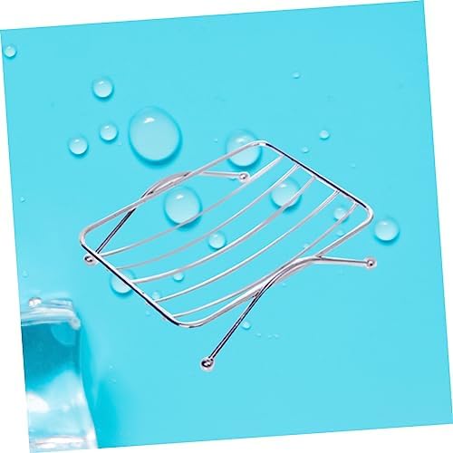 ABOOFAN Stainless Steel Square Soap Holder Wall Mount