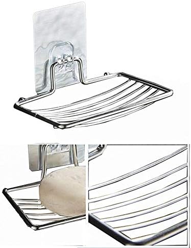 Stainless Steel Self-Adhesive Soap Holder
