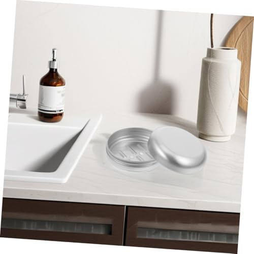 PERSELOSO Travel Aluminum Soap Holder with Drainage 1
