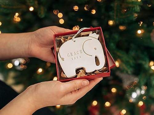 Personalized Babys First Christmas Ornament 2024