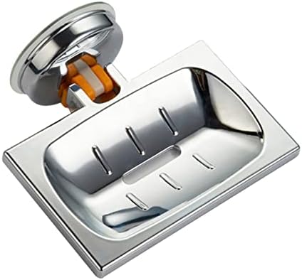 Mobestech Suction Cup Soap Holder with Hollow Carved Design