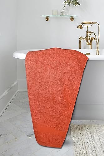 Softolle Luxury Bath Towels Set of 4 Coral