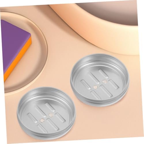 HEALEEP Portable Aluminum Soap Holder with Drainage Hole 1