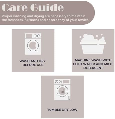 Superior Cotton 8-Piece Towel Set Zero Twist Rust
