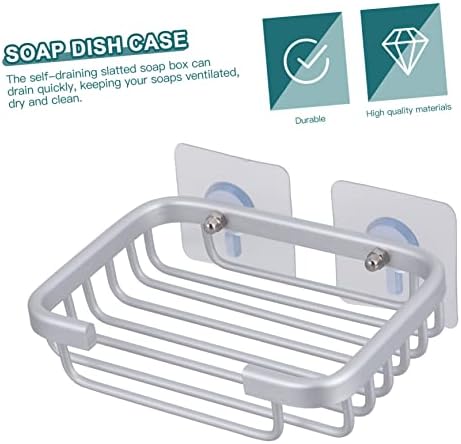 PAMINGONO Wall Mounted Soap Dish with Drainage 1