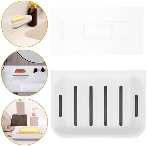 Luxshiny Diatomite Soap Keeper Bathroom Holder