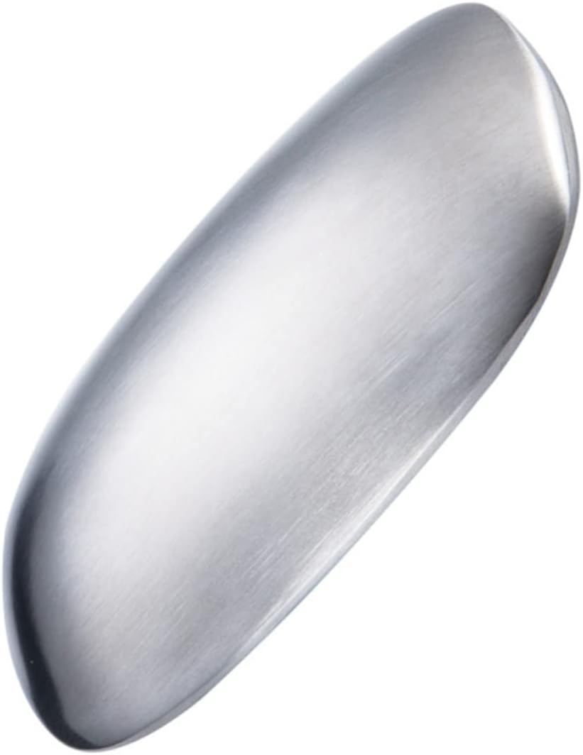 KONTONTY Hand Remover Stainless Steel Soap Bar for Garlic Onions Fish