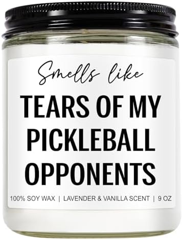 Tears of My Pickleball Opponents Candle - 9 oz 1