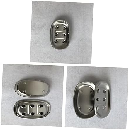 Anneome Stainless Steel Double Layer Soap Dish Holder Drainer