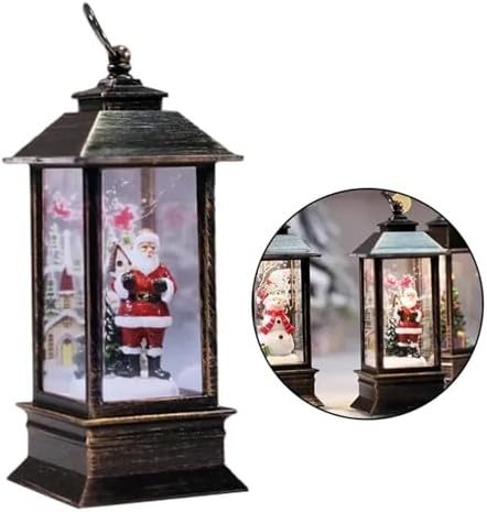 Christmas Glitter Lantern LED Glow Accent Light