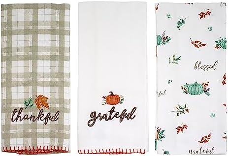 Avanti Linens - 3-Piece Cotton Kitchen Towel Set