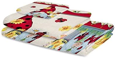 CosyBright 3 Piece Towel Set Luxury Linen