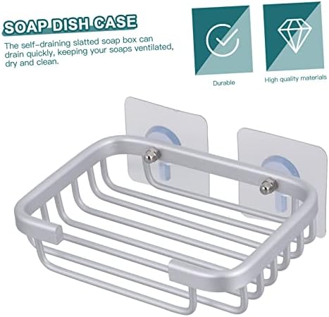 COOLHIYA 1set Wall Mount Soap Holder