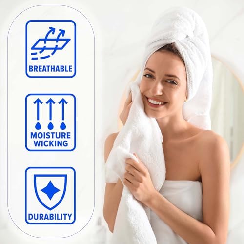 Superior Cotton 10-Piece Towel Set Brown