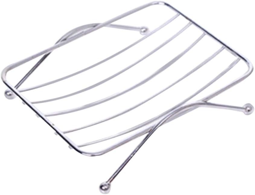 HOLIDYOYO Stainless Steel Wall-Mounted Soap Drainer Holder