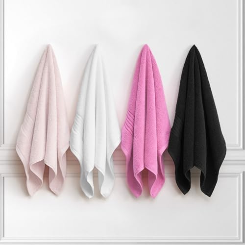 Juicy Couture Alyssa 6 Piece Bath Towel Set - Pink