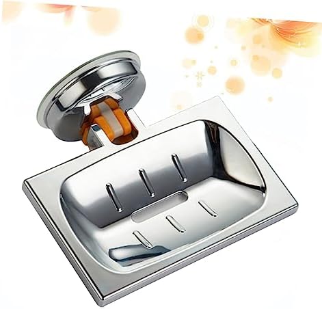LIFKOME Wall Mounted Soap Holder with Hollow Carved Design