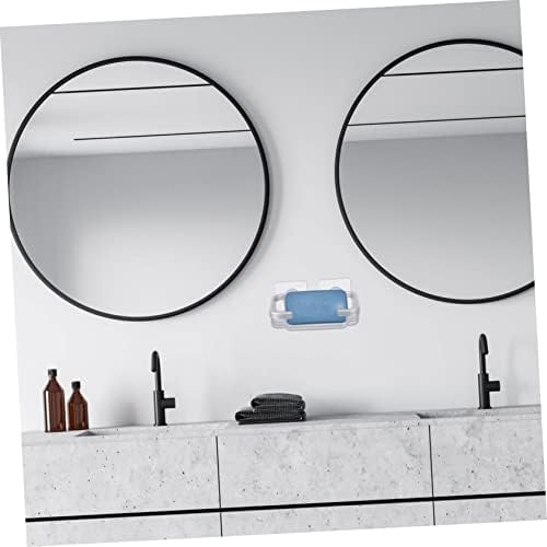 HOLIDYOYO Stainless Steel Wall Soap Dish Set