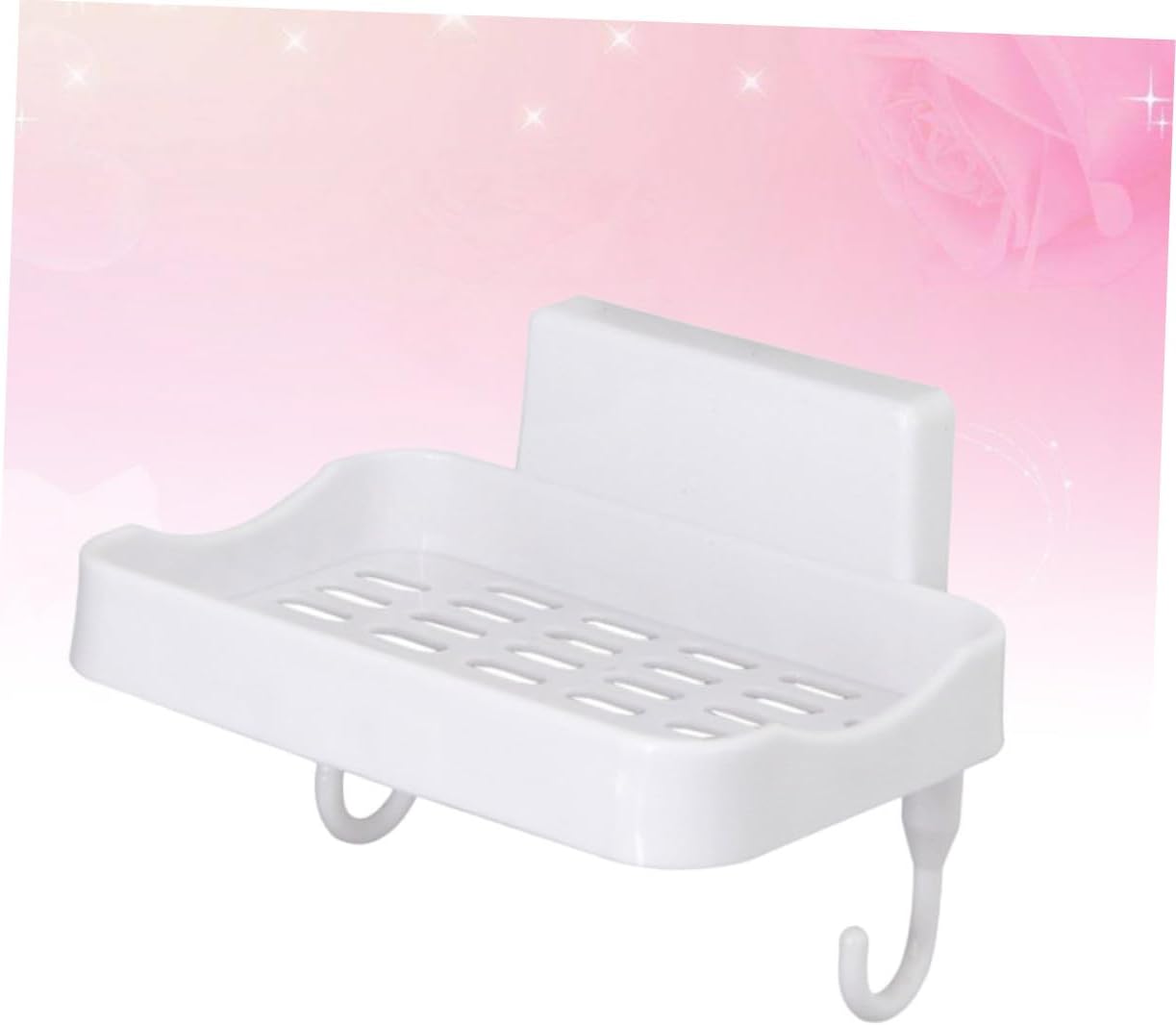 MAGICLULU Wall Mount Soap Dish Holder Suction Cup No Drilling