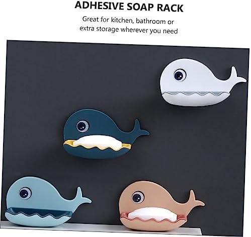 LIFKOME Whale Shaped Wall Soap Holder 1